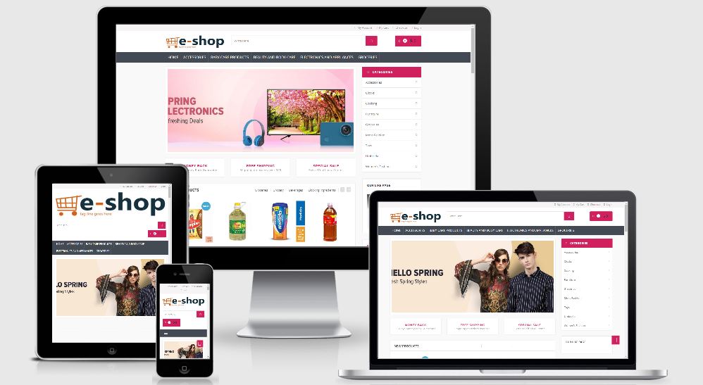 ই-কমার্স ডেমো ১